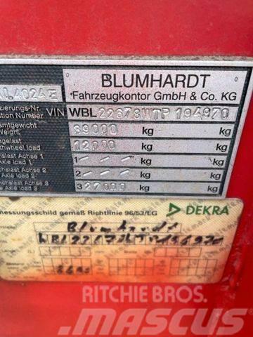 Blumhardt Tankchassie SLA 40.24 Low loader yari çekiciler