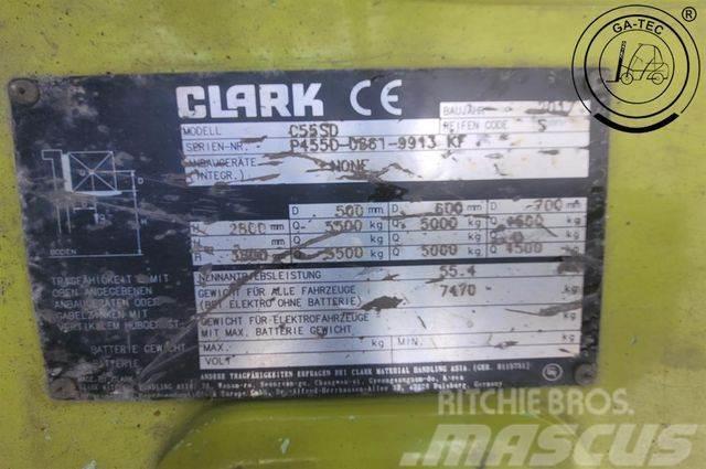 Clark C55SD Dizel forkliftler
