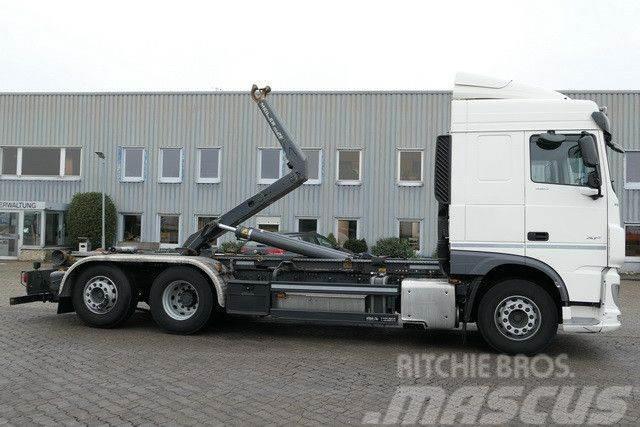 DAF XF 480 6x2, Meiller RS 21.70, Lenk-Lift-Achse Vinçli kamyonlar