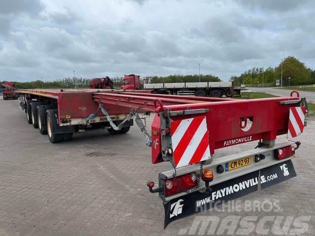Faymonville 55 m long wing trailer Araç nakil yari çekicileri