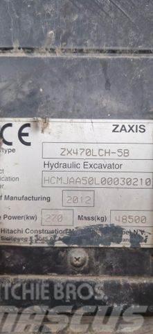 Hitachi ZX 470 LCH Paletli ekskavatörler
