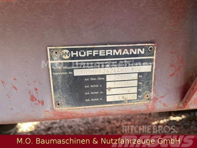 Hüffermann HMA 24.24 / Muldenanhänger / 24t Çekiciler, konteyner