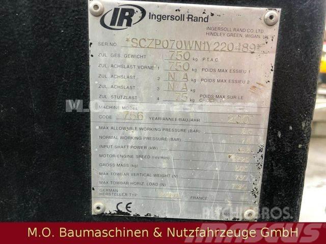 Ingersoll Rand Kompressor / 7 bar / 750 Kg Diger parçalar