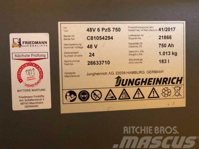 Jungheinrich EFG216 - 4400 MM HUBHÖHE -BATTERIE 82% -TRIPLEX Diger