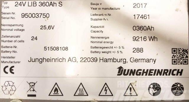 Jungheinrich ERD 220 - 1660MM HUB - 2000KG -INITIAL. -LITHIUM Yüksek seviye siparis toplayici