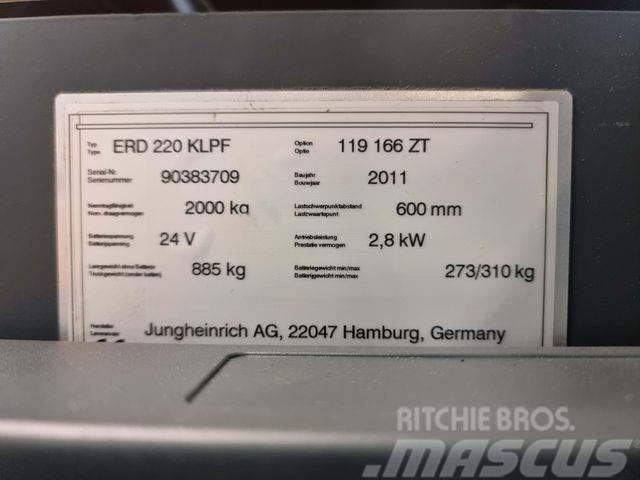 Jungheinrich ERD 220 - 1660MM HUB - 2000KG - INITIAL Yüksek seviye siparis toplayici