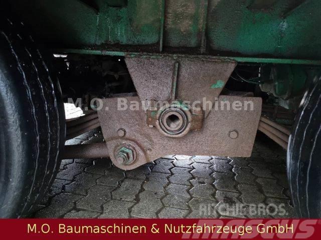 Kaiser SSB 335 / 3 Achser / Blatt / Hydr. Rampen / 34t Low loader yari çekiciler