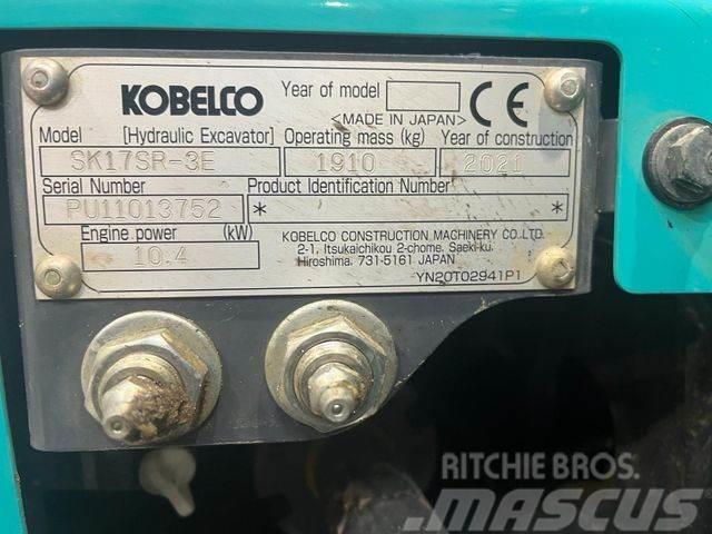 Kobelco SK 17 SR Mini ekskavatörler, 7 tona dek