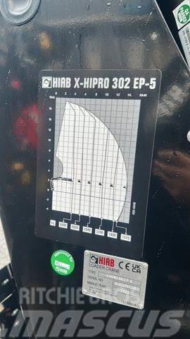  Kran HIAB X-HiPro 302 EP-5 Araç üzeri vinçler