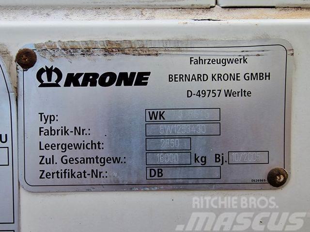 Krone WK 7.3 RSTG / Textil / Koffer / Rolltor Platformlar