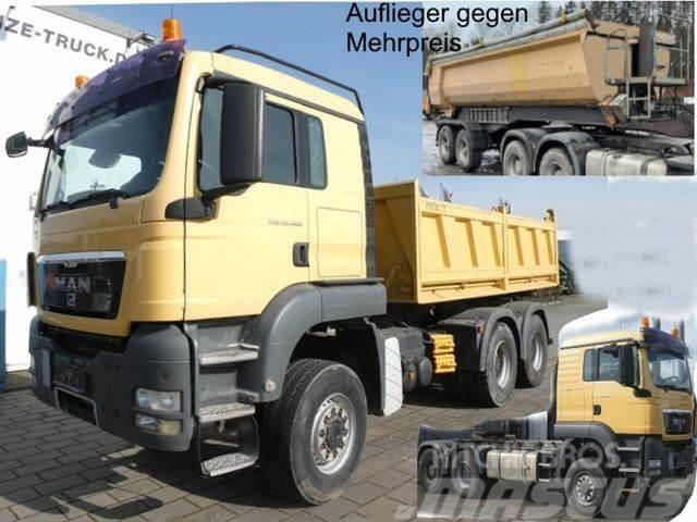 MAN TG-S 26.400 6x6 Wechselfahrgestell SZM/Kipper-EE Damperli kamyonlar