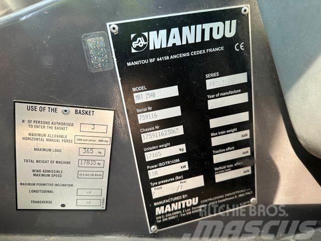 Manitou MRT 2540 P manipulator vin 065 Ön yükleyici ve kazicilar