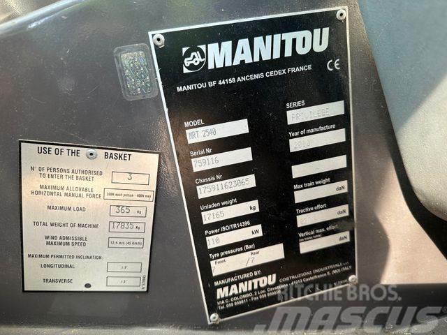 Manitou MRT 2540 P manipulator vin 065 Kule vinçler