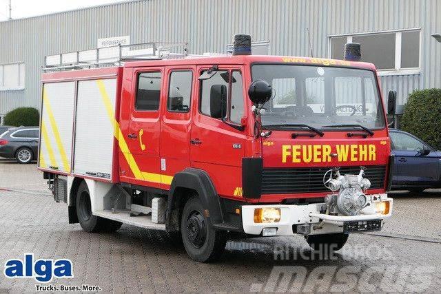 Mercedes-Benz 814 F 4x2, Pumpe, DOKA, Feuerwehr, 26tkm Diger