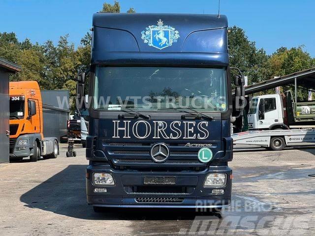 Mercedes-Benz Actros 1836 Pferdetransporter+Wohnabteil 6.Pferd Hayvan nakil kamyonlari