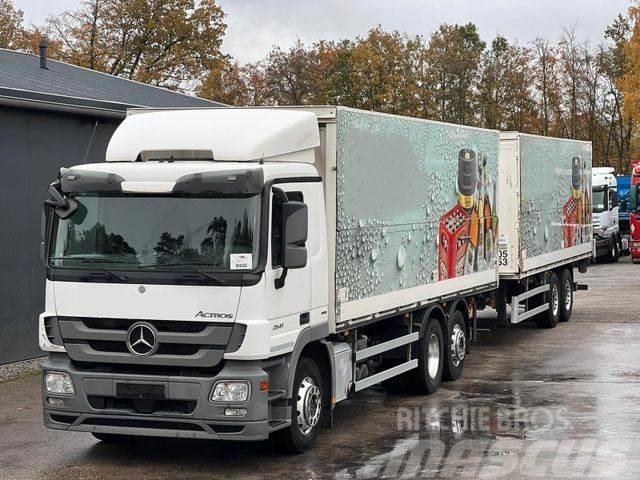 Mercedes-Benz Actros 2541 L 6x2 und Boese BTA 7.3 LBW İçecek kamyonları