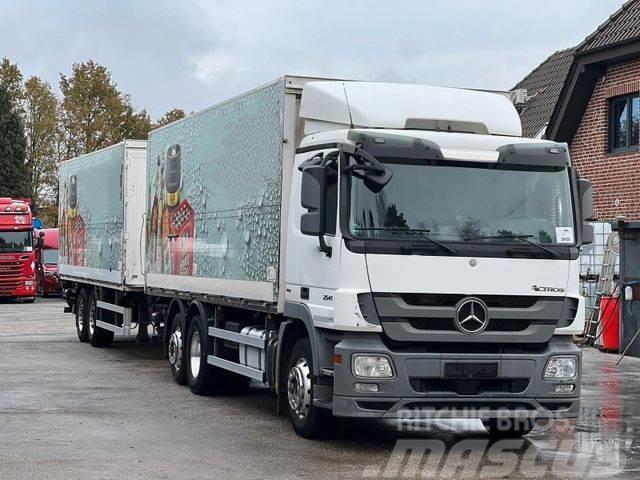 Mercedes-Benz Actros 2541 L 6x2 und Boese BTA 7.3 LBW İçecek kamyonları