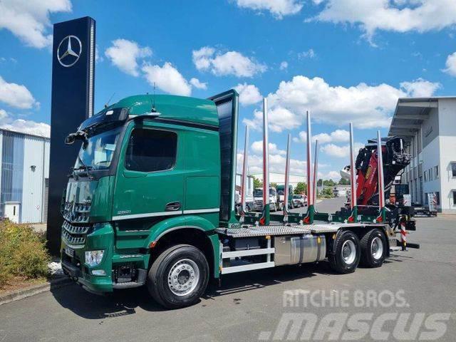 Mercedes-Benz Arocs 2651 L 6x4 + Kran: Epsilon M12Z91 Tomruk kamyonlari