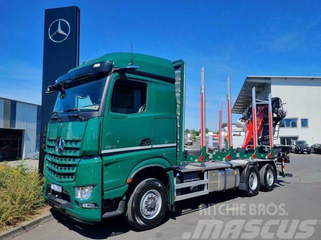 Mercedes-Benz Arocs 2751 L 6x2 (6x4) HAD + Kran: Epsilon M12Z Tomruk kamyonlari