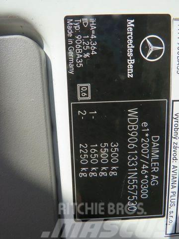 Mercedes-Benz SPRINTER*EURO5*Koffer*Pritsche3,68 m Kapali kasa kamyonetler