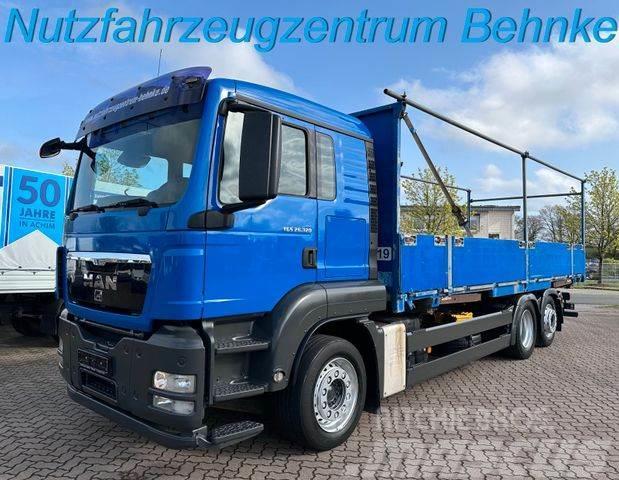 Mercedes-Benz TGS 26.320 6x2-2 LL BDF/ Gerüstbau/ Lift-Lenk Flatbed kamyonlar