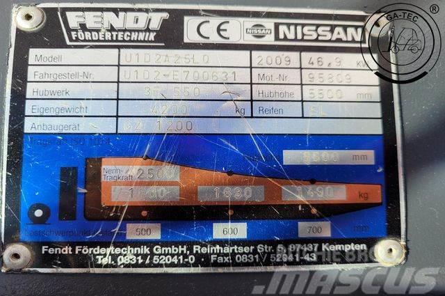 Nissan U1D2A25LQ LPG'li forkliftler