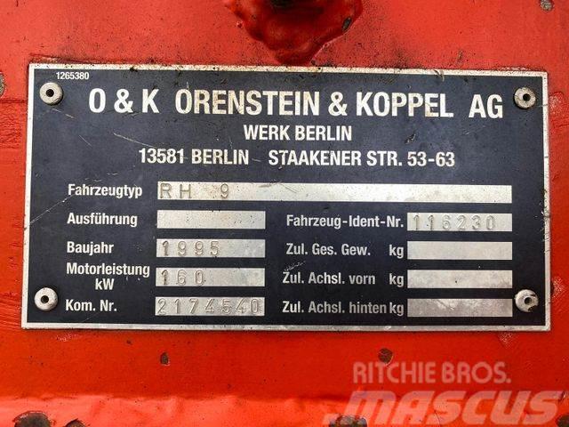 O&K RH9 **BJ. 1995 ** 7000H / Hammerleitung Paletli ekskavatörler