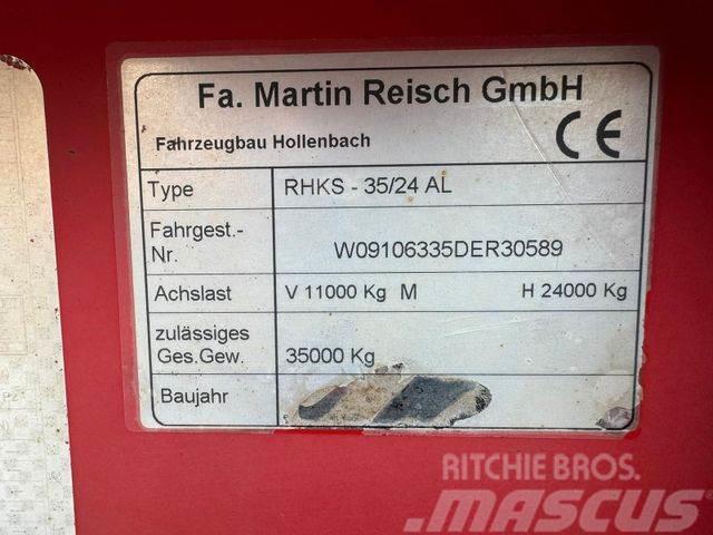Reisch RHKS-35/24AL *Alu/Stahl Kippaufl./SAF/27m³* Damperli çekiciler