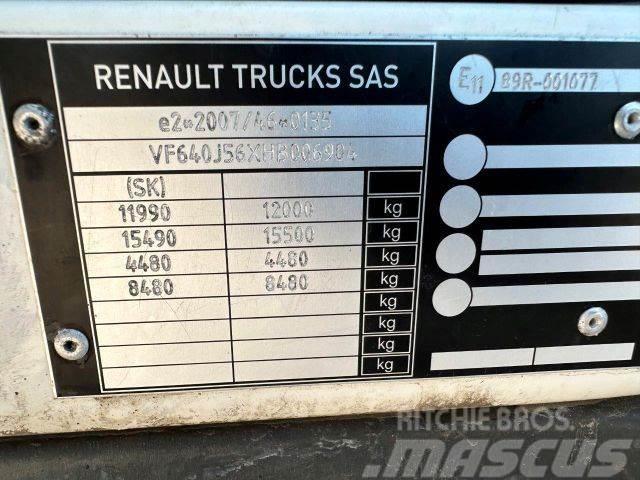 Renault D frigo manual, EURO 6 VIN 904 Frigofrik kamyonlar