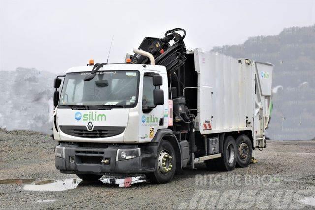 Renault Premium 320DXI*Müllwagen + HIAB 166E-3HIDUO/FUNK Araç üzeri vinçler