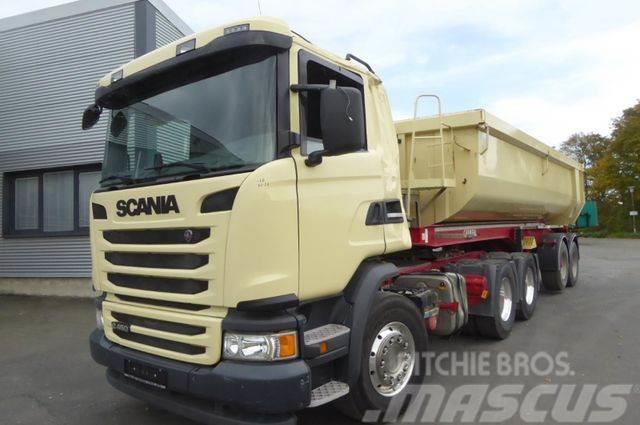 Scania G 450 6x4 Unfkompl. Zug Carnehl CHKS/HH Unfall Çekiciler