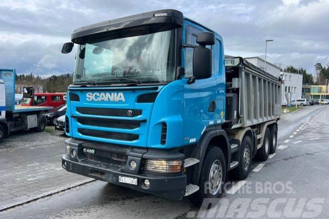 Scania G480 8x4 Abschieber Damperli kamyonlar