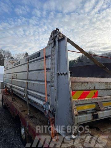 Scania MEILLER 2 SEITENKIPPER OHNE HILFSRAHMEN STEMPL)) Damperli kamyonlar