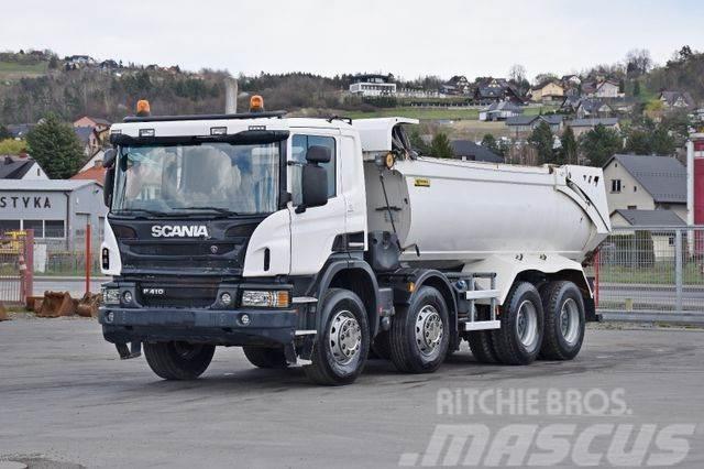 Scania P 410 Kipper * 8x4 Damperli kamyonlar