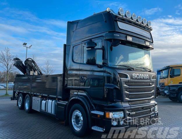 Scania R560 BL 6x2 / Highline/ Atlas 165.2E/ Funk/ E5 Flatbed kamyonlar