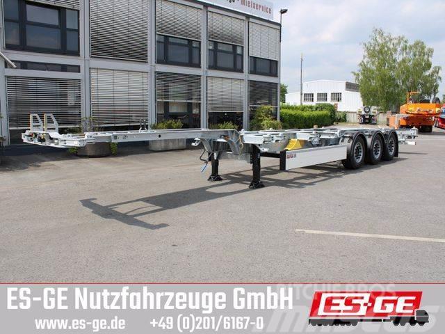 Schmitz Cargobull 3-Achs-Containerchassis Low loader yari çekiciler
