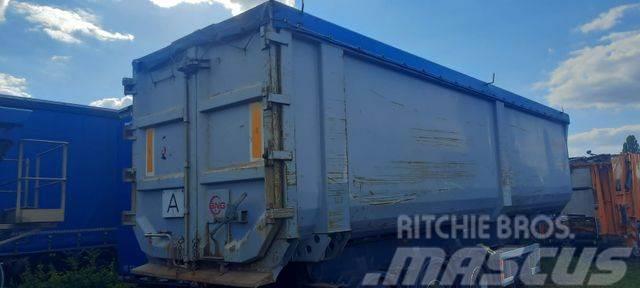 Schmitz Cargobull 3-Achser/Stahlmulde 53m3 Damperli çekiciler