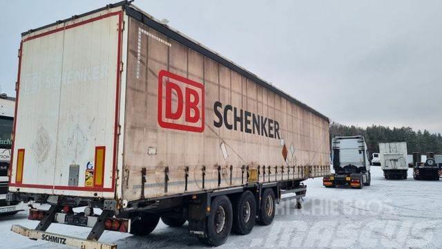 Schmitz Cargobull SideBoards Tautliner 2012 year Perdeli yari çekiciler