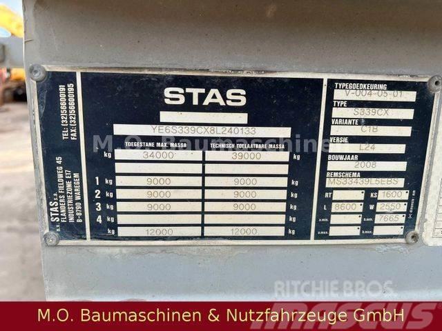 Stas S339CX / 3 Achser / Luft / Plane / Damperli çekiciler