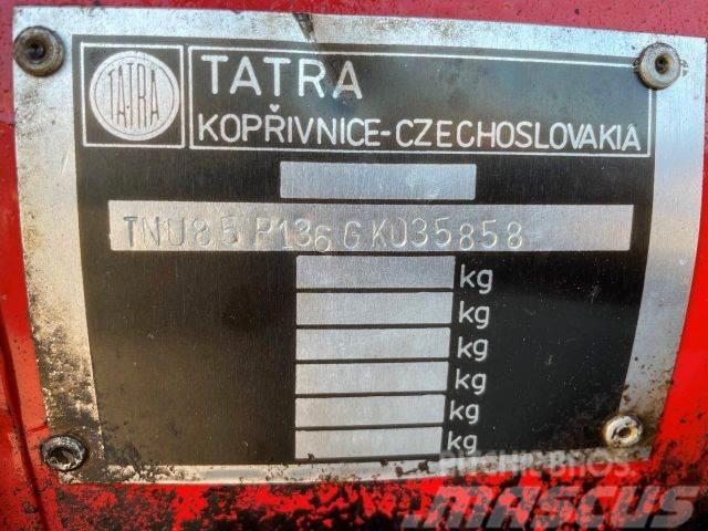 Tatra 815 6x6 stainless tank-drinking water 11m3,858 Vidanjörler
