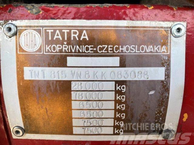 Tatra T 815 betonmixer 15m3 8x8 vin 088 Transmikserler