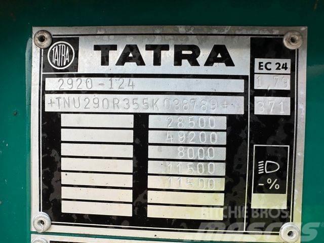Tatra T 815 woodtransporter 6x6, crane+WILD 789+101 Tomruk kamyonlari