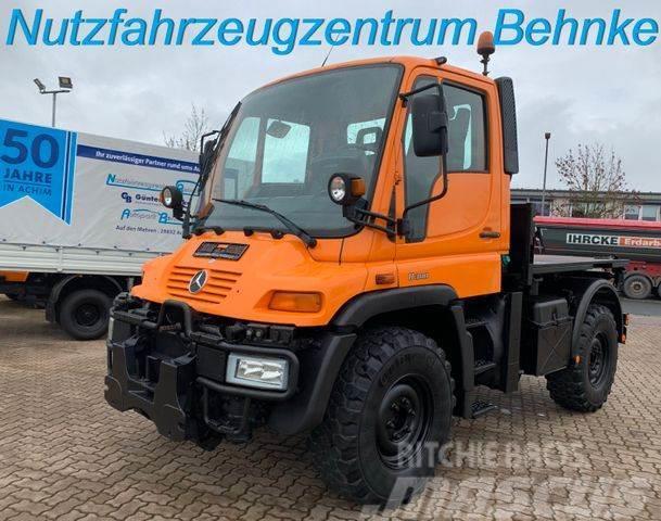 Unimog U 300 Kipper / Kommunal Ausstattung/ Hydraulik Damperli kamyonlar