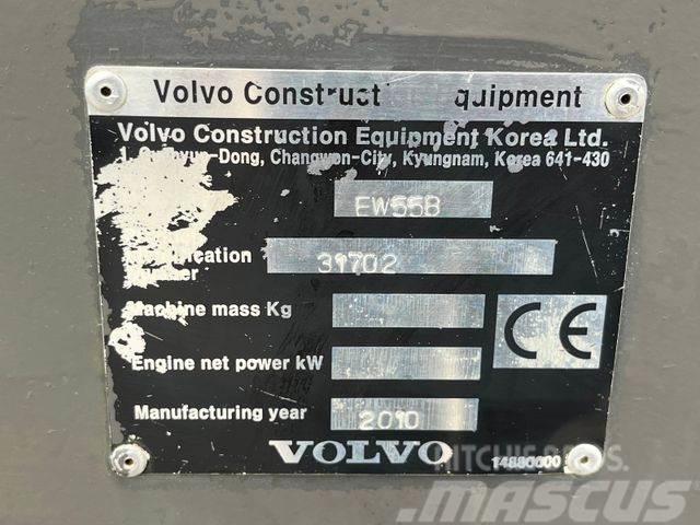 Volvo EW55B Lastik tekerli ekskavatörler