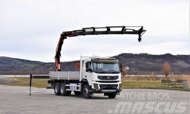 Volvo FMX 370 PRITSCHE 6,70m *PK 22002-EH+FUNK/6x4 Araç üzeri vinçler