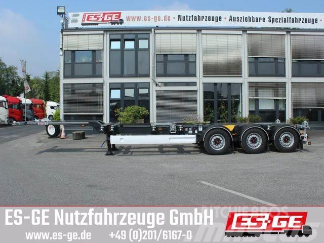 Wielton 3-Achs-Containerchassis - multifunktional Low loader yari çekiciler