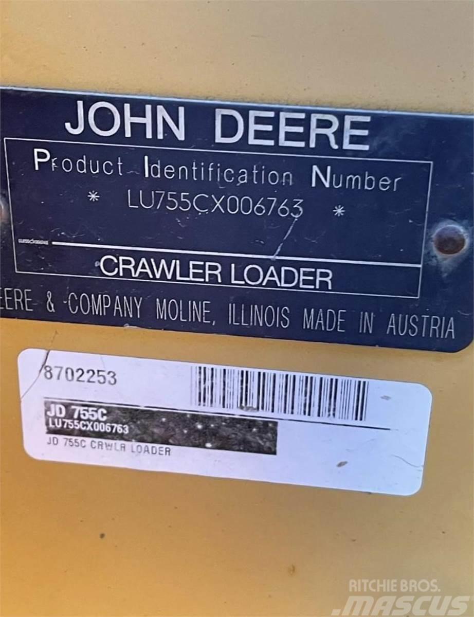 John Deere 755C Paletli yükleyiciler
