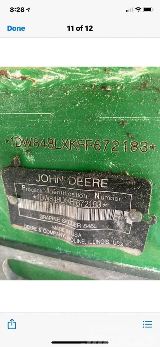 John Deere 848L Sürütücüler