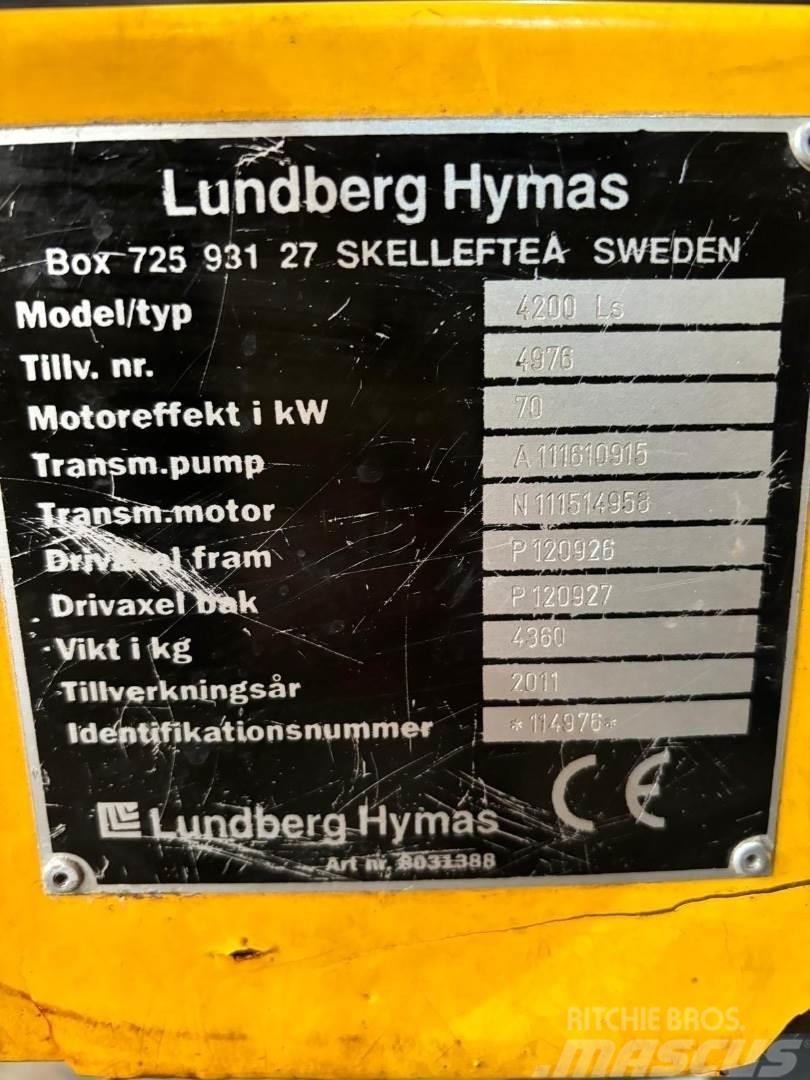 Lundberg 4200 LS HIGH SPEED Tekerlekli yükleyiciler