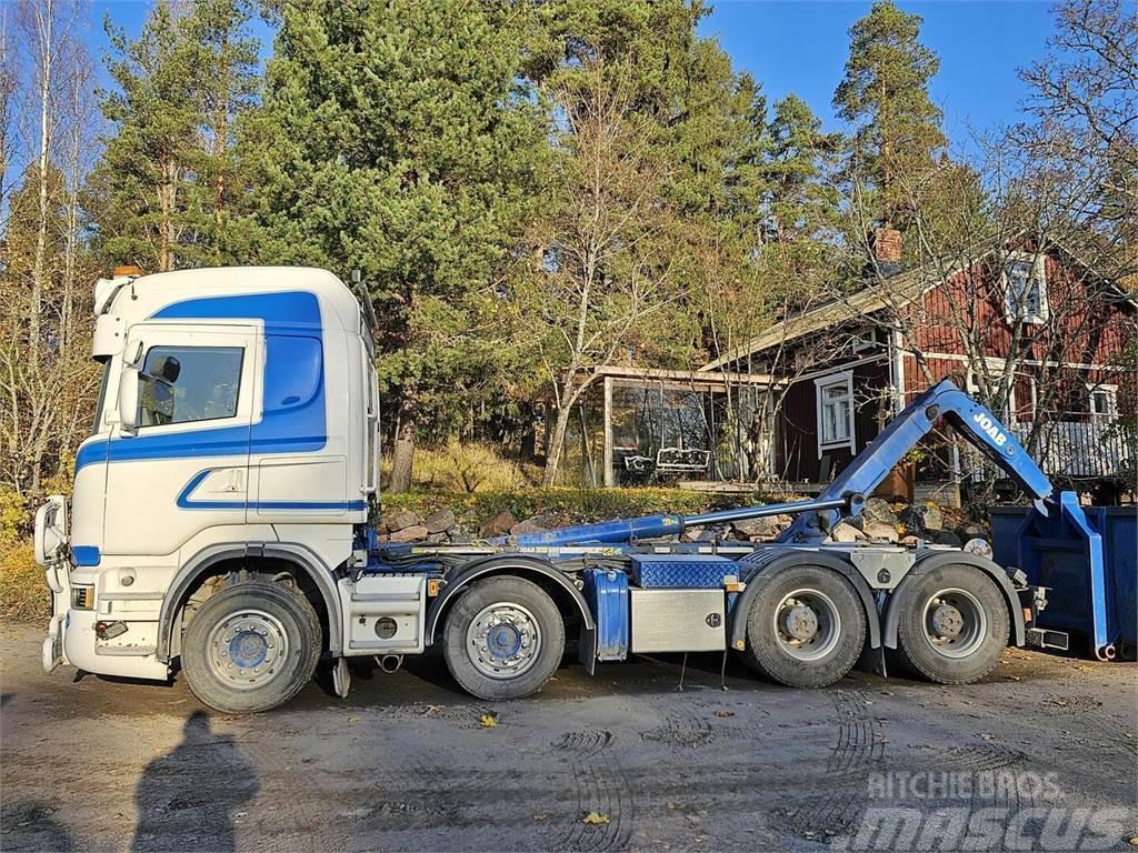 Scania R560 8x4 koukku Vinçli kamyonlar